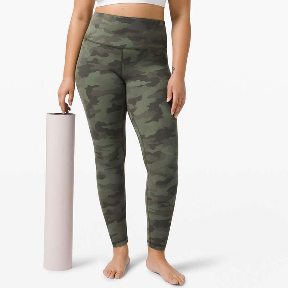 Lululemon camo align leggings 25 in